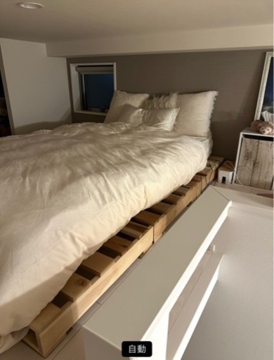 家具 ベッド  セミダブル すのこ