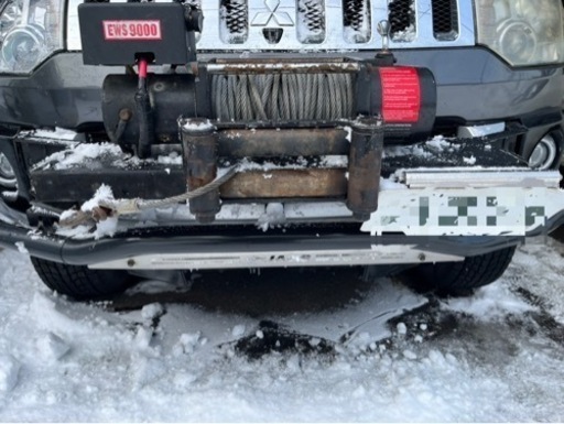 デリカD5 ウインチ取り付けベッド