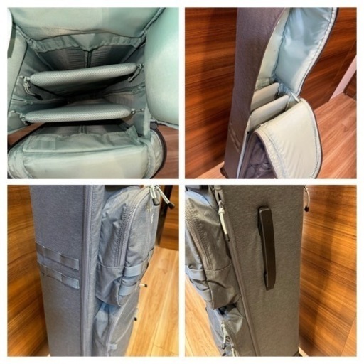 美品/レア】アディダスゴルフ adidas ADICROSS ヘザーウィールキャディ