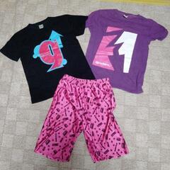受渡し決定　キッズダンス　Tシャツ＆ハーフパンツの画像