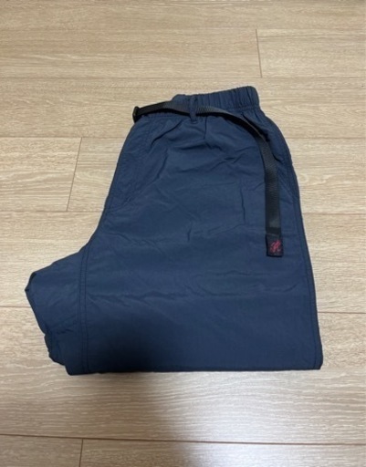 GRAMICCI　ナイロンパッカブルトラックパンツ　ネイビー　NAVY