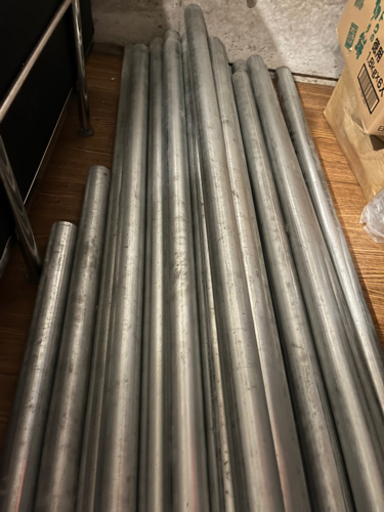 単管パイプなど