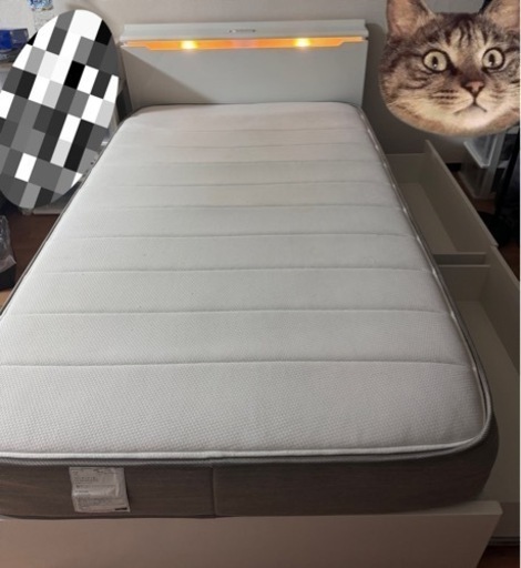 家具 セミダブルベッド