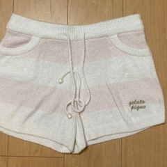 gelato pique　ジェラート ピケ　ボーダーパーカ＆ショートパンツSETの画像
