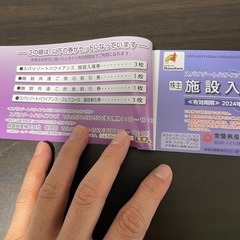 ハワイアンズ株主優待券の画像