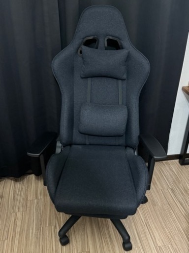 ゲーミングチェア　ファブリック素材