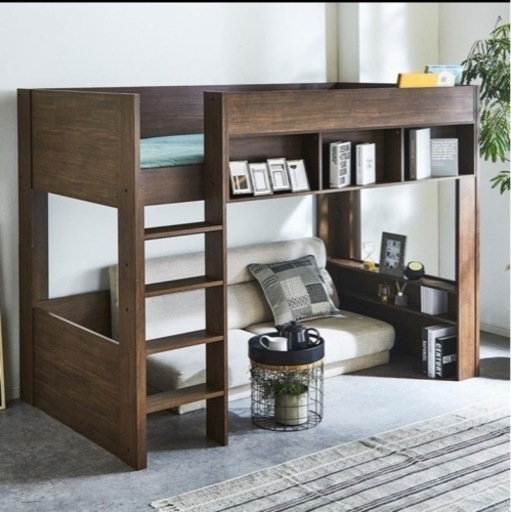 【分解済】ロフトベッド　シングル