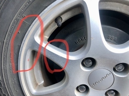 車のパーツ タイヤ、ホイール