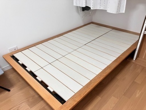 【美品】無印 ベッドフレーム セミダブル