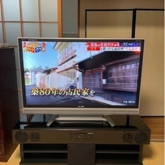 3/30迄！テレビシャープAQUOS LC-52ES50と音響のセット/52インチ