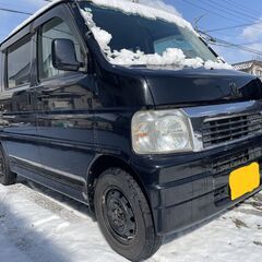ホンダ　バモス　ターボ　4WD　ATH12年車検R8年1月14日...