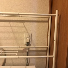 【高さ•幅調整可】ランドリー収納 の画像
