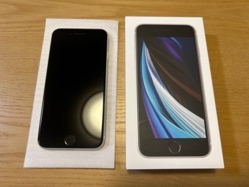 取引中　　iPhone SE 第2世代 (SE2) ホワイト 64 GB Softbank