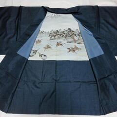 大島紬（羽織セット）　美品です。の画像