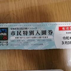デンパーク無料 大人二人まで無料券