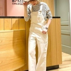 B:MING by BEAMS Wrangler / フレア サロペットの画像