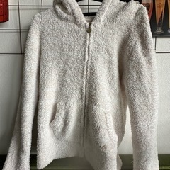 【ジェラートピケ】パーカー 靴下セット 薄ピンク