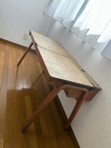 アンティーク　スクールデスク