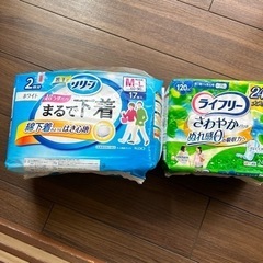 大人用紙パンツ、吸水パット未開封