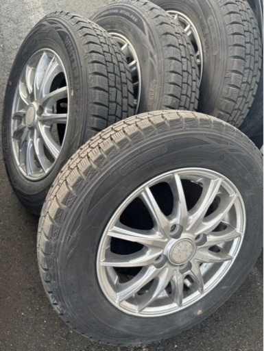 【バリ溝】145/80R13 タイヤホイールセット