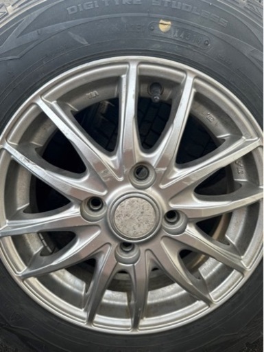 【バリ溝】145/80R13 タイヤホイールセット