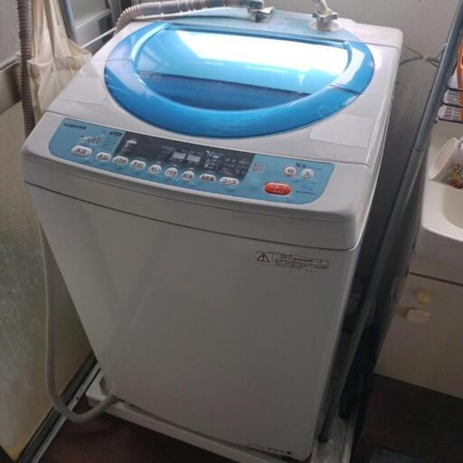 決定しました　洗濯機 8kg　TOSHIBA　AW-80DK　2011年製　少々難あり　引取日限定　風呂水給水ポンプ付き
