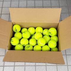 【中古】硬式テニスボール80個　譲ります！