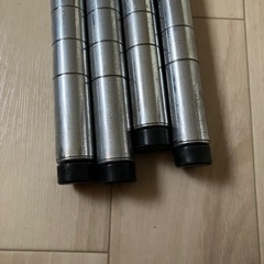 スチールラックのポール お渡し先決まりましたの画像