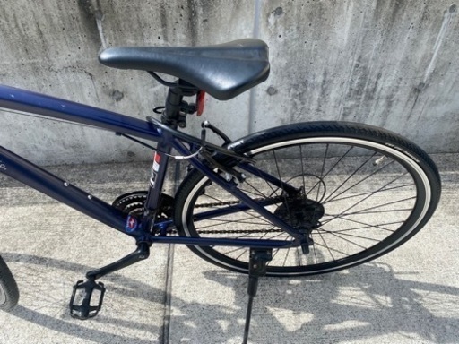 ハヤサカ オリジナル クロスバイク ルーチェ マットネイビー 中古 自転車 学生 買取 クロスバイク