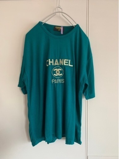 CHANEL  BOUTIQUE シャネル Tシャツ短パンセットアップ 緑 M