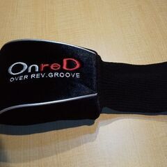 ドライバー用ゴルフクラブカバー ONRED