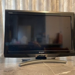 テレビ シャープの中古が安い！激安で譲ります・無料であげます