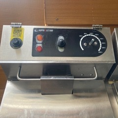 【決まりました】卓上電気2口フライヤー　100v  KIPROSTER PRO-6FLWTの画像