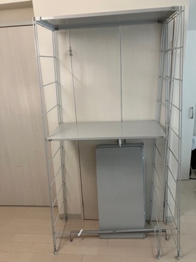無印良品　　スチールユニットシェルフ