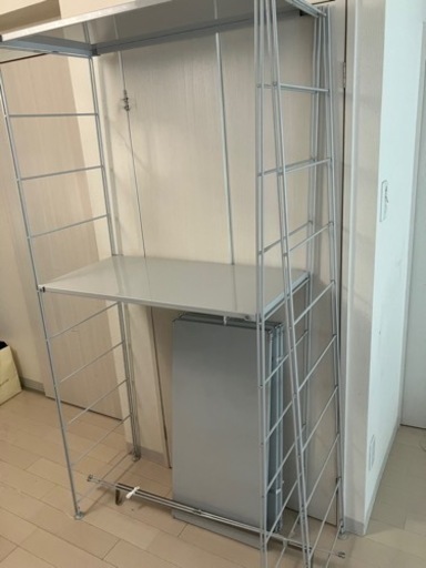 無印良品　　スチールユニットシェルフ