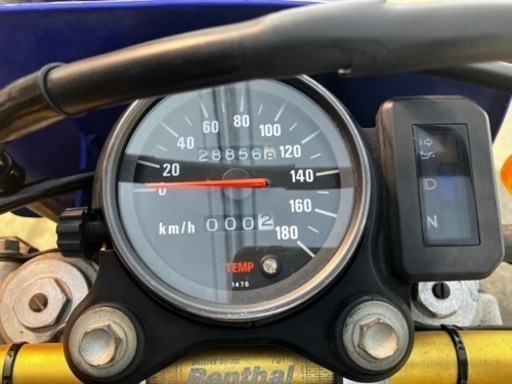 Kawasaki KDX220SR 実働車(保証付き)整備済み!希少な初期ブルー