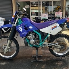 Kawasaki KDX220SR 実働車(保証付き)整備済み!希少な初期ブルーの画像