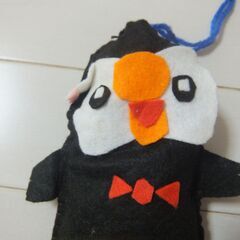 ハンドメイド　絶滅危惧種「エトピリカ」おそうじモップの画像