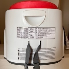 Ingenuity ベビーローチェア(赤)の画像