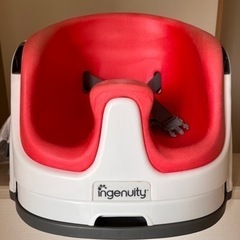 Ingenuity ベビーローチェア(赤)の画像