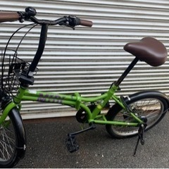自転車 折りたたみ自転車の画像