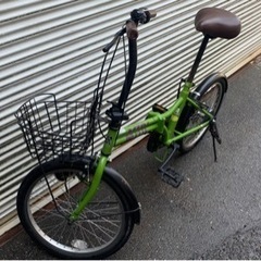 自転車 折りたたみ自転車の画像