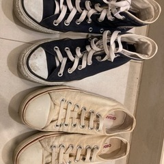 converse スニーカー　二足セット