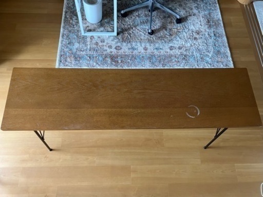 【家具】Brno(ブルノ) ワークテーブル中古