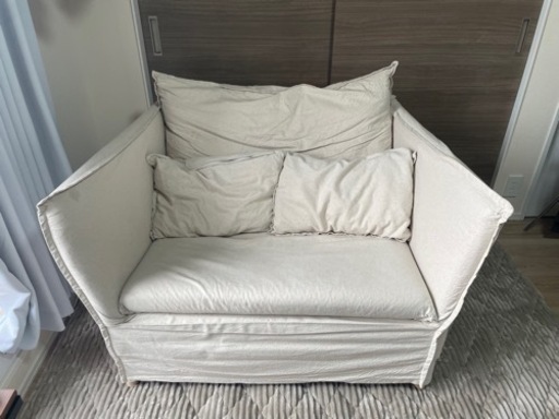 美品 家具 ソファ 1.5人掛けソファ テーブルセット