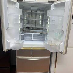 リサイクルショップどりーむ天保山店　No12364　冷蔵庫　大型冷蔵庫　440L　SHARP　2013年製　激安大特価　配達設置可能　の画像