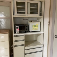 【24日取りに来れる方】家具 収納家具 食器棚、キッチン収納