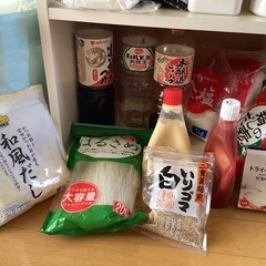 引渡し予定あり　調味料各種