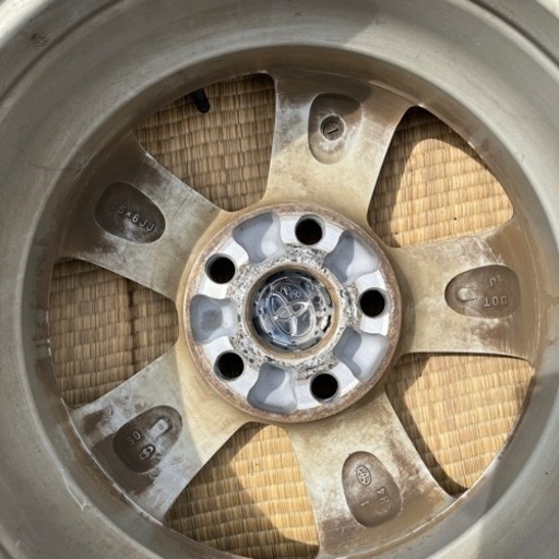 値下　トヨタ 純正ホイール 15×6J +50 5H-114.3 、タイヤ195/65R15 4本セット