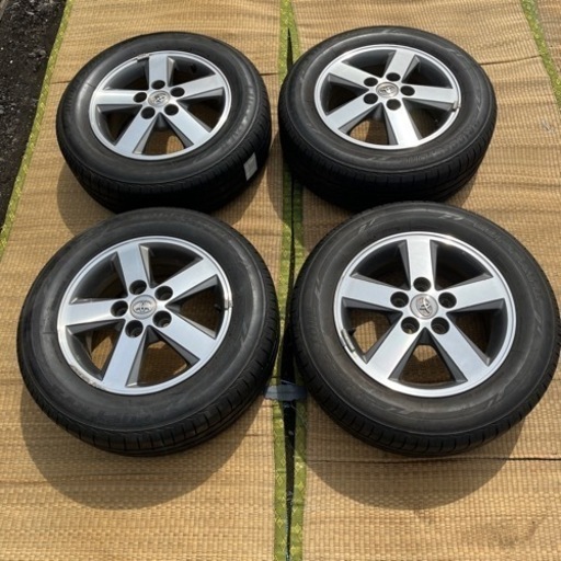 値下　トヨタ 純正ホイール 15×6J +50 5H-114.3 、タイヤ195/65R15 4本セット